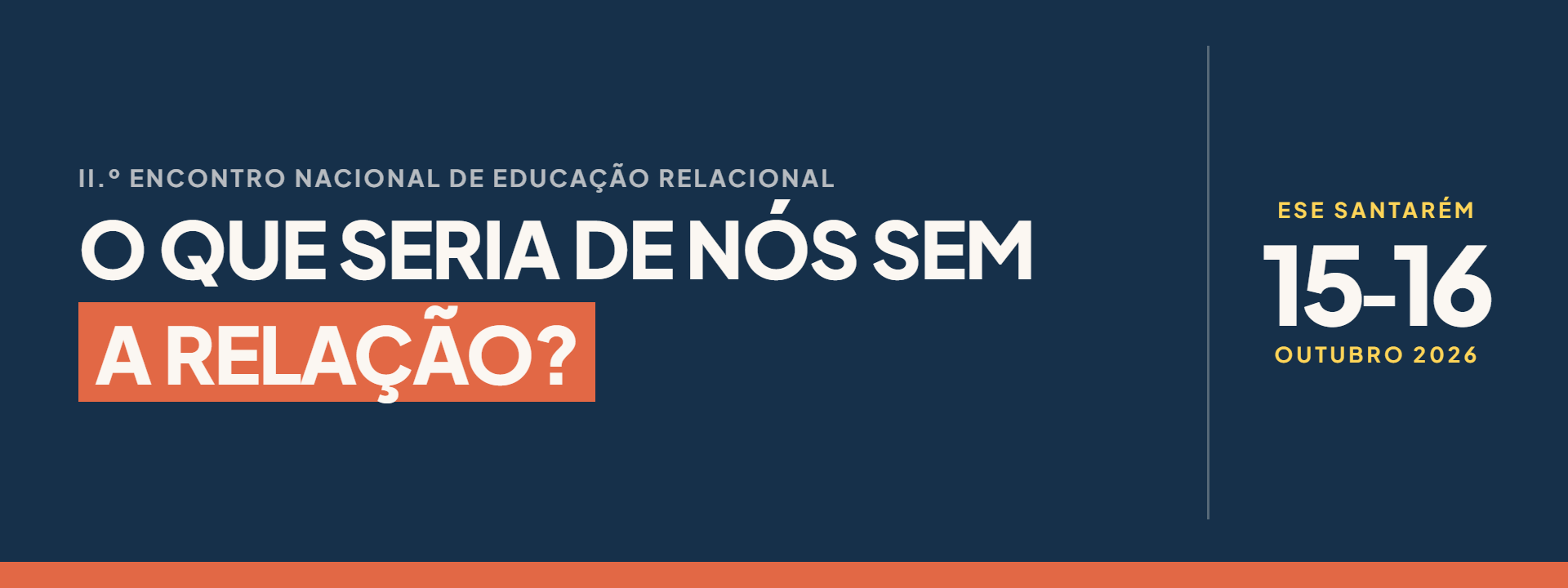 Encontro Nacional de Educação Relacional